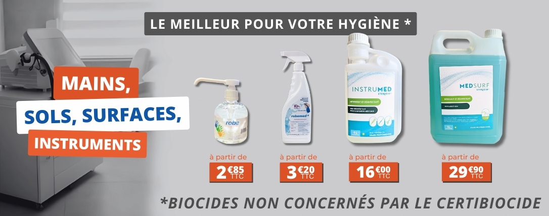 Contactez nous Robe vente materiel medical