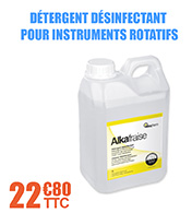 Dtergent dsinfectant Alkafraise pour instruments rotatifs - Bidon de 2 L