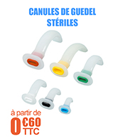 Canules de guedel striles