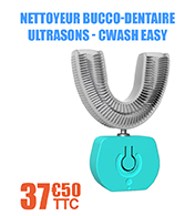 Nettoyeur bucco-dentaire ultrasons - Cwash Easy 