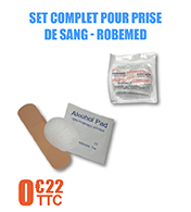 Set complet pour prise de sang - Robemed