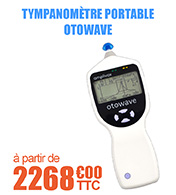 Tympanomtre portable Otowave 102 Amplivox