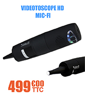 VIDEOTOSCOPE - Connect avec l'application Mic-Fi sur PC et Smartphone