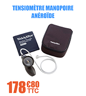 Tensiomtre manopoire anrode Durashock DS58 - PLATINIUM - Welch Allyn materiel medical