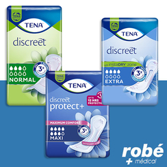 Serviettes Tena Discreet - pour incontinence lgre