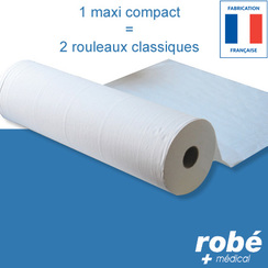 Draps d'examen 21 g/m² super résistant - 150 formats - Drexco Médical