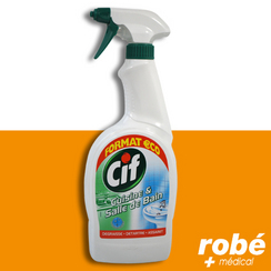 Promo Cif spray nettoyant cuisine & salle de bain 5en1 chez Casino  Hyperfrais