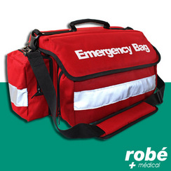 Sac de secours d'urgence Robé médical 35 L - avec séparations - Dim. 38 x  17 x 28 cm - Mallettes grand format - Robé vente matériel médical