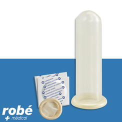 Protge sonde abdominale ou lombaire en latex - Diamtre large - Bote de 144 units