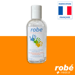 Gel hydroalcoolique bactricide, levuricide et virucide - Fabrication Franaise - 100ml - Robemed