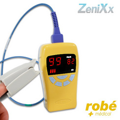 Saturometre oxymetre pédiatrique avec écran couleur O-LED - Oxymètres  pédiatriques - Robé vente matériel médical