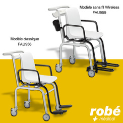 Fauteuil Seca 956 pse personne lectronique Classe III - Porte 200 ou 300 Kg