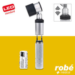 Dermatoscope  Led 3.5V Eurolight D30 Kawe avec poigne rechargeable