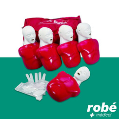 Pack de 5 torses adulte Ambu Basic Buddy pour secourisme et enseignement