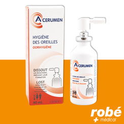 A-CERUMEN – Spray Hygiène des Oreilles, 40ml