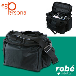 Mallette mdicale Ego Persona avec rangements multiples - Noir - Dim. 41 x 26 x 26cm