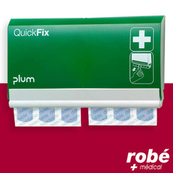 Distributeur de pansements bleus dtectables mural QuickFix Plum