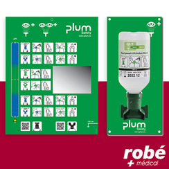 Station de lavage oculaire lave-oeil Plum
