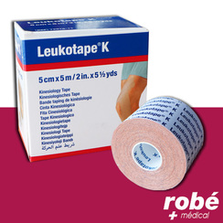 Ruban élastique adhésif pour la douleur Leukotape K, Médical