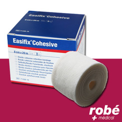 Bande cohsive extensible de fixation Easifix Cohesive longueur 4m et 20m