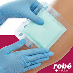 Pansements RespoSorb Silicone Border Hartmann - Bote de 10