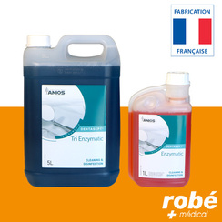 Nettoyant et dsinfectant Dentasept Enzymatic - Flacon de 1L ou Bidon 5L + pompe