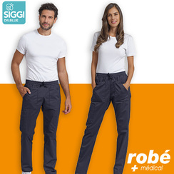 Pantalon Cruz unisex - Coloris gris - Siggi Group - Fabriqu en Italie