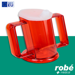 Gobelet ergonomique 23 cl - Handycup - Rouge