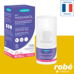 Huile de Massage du Prine Bio 50 ml pour prparation  l'accouchement - Lansinoh