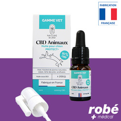 Huile CBD Chien D-stress 10% - Nature & CBD