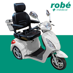 Scooter lectrique 3 roues - Autonomie 45km - Coloris Argent