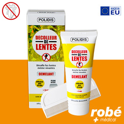 Dcolleur de lentes Double Action - 10 minutes - Tube de 60ml - Laboratoire Polidis