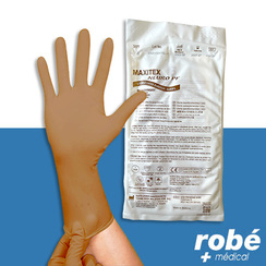 MARIGOLD GANTS LATEX NOIR ROBUSTES GRAND - Gants résistants aux produits  chimiques à usage général - SMDG17K8.5