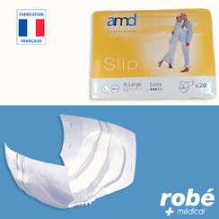 Changes complets pour adultes - Taille XL (110cm - 170cm) - Extra - Paquet de 20 changes - Amd