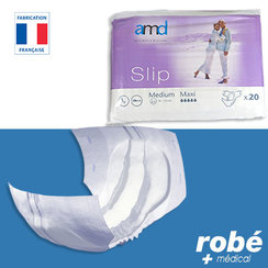 Changes complets pour adultes - Maxi - Taille M (70 cm - 110 cm) - Paquet de 20 changes - Amd