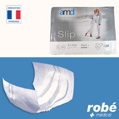 Changes complets pour adultes Maxi + - Taille XL (110 cm - 170 cm) - Paquet de 20 changes - Amd