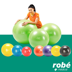 Ballon de gym Plus - Physiothrapie et exercices cibls - Rsistance jusqu' 120 kg - Gymnic - 55 cm