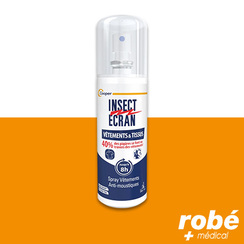 Spray rpulsif anti-moustiques pour vtements et tissus - Insect Ecran - Spray 100ml - Cooper