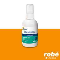 Chlorhexidine aqueuse 0.5% en spray - 100ml - Cooper