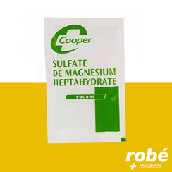 Sulfate de magnsium heptahydrat- Sel d'Epsom -Bote de 20 sachets de 30g - Cooper