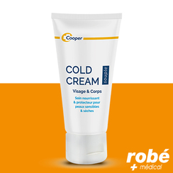 Cold Cream Crme hydratante visage et corps - Cooper - Tube de 50 g