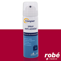 Anti-adhsif Cooper pour pansements et sparadraps - Spray 50ml