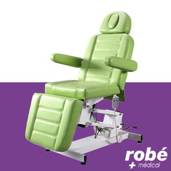 Fauteuil lectrique Egvar en 3 parties - Position assise, semi-assise ou allonge -  Coloris Vert