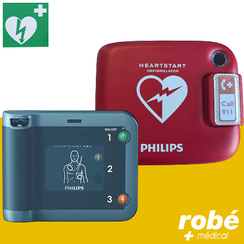 Pack Dfibrillateur Automatis Externe HeartStart FRx avec sa mallette rigide - Philips