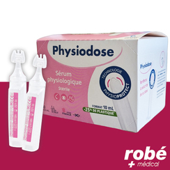 Srum physiologique 0.9% - Unidoses striles 10ml - Gilbert - Bote de 30