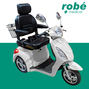 Scooter electrique 3 roues - Autonomie 45km - Coloris Argent