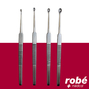 Curette de Besnier-Lupus Fentree - Bords tranchants - Acier inoxydable - 4 diamtres disponibles