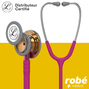 Nouveau : Stethoscope Littmann - Classic III - dition limitee - Couleur Framboise et Cuivre