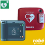 Pack Defibrillateur Automatise Externe HeartStart FRx avec sa mallette rigide - Philips