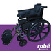 Fauteuil roulant pliant avec reposes-pieds inclinables Salamender